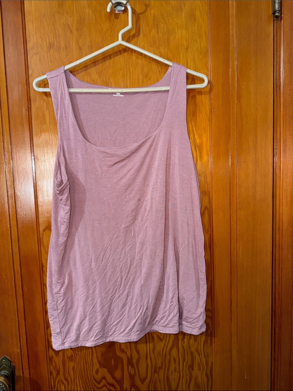Maurices Scoop Neck Tank Top - Mauve Pink